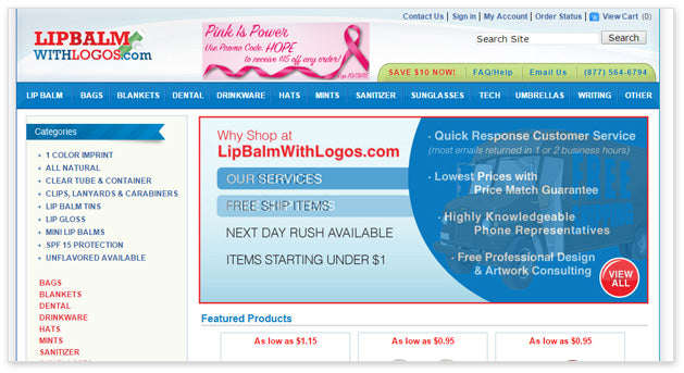Case Study for Lipbalmwithlogos