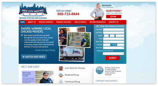 Case Study for newcitymoving